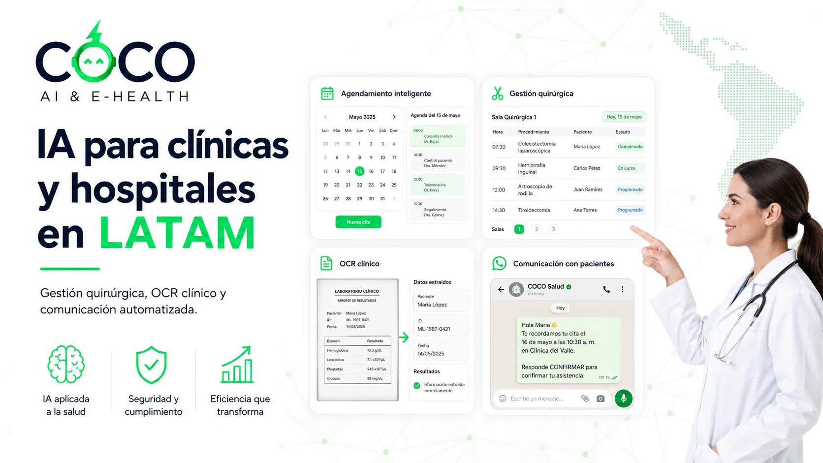 IA para clínicas y hospitales en LATAM: menos fricción, más acceso y mejor operación