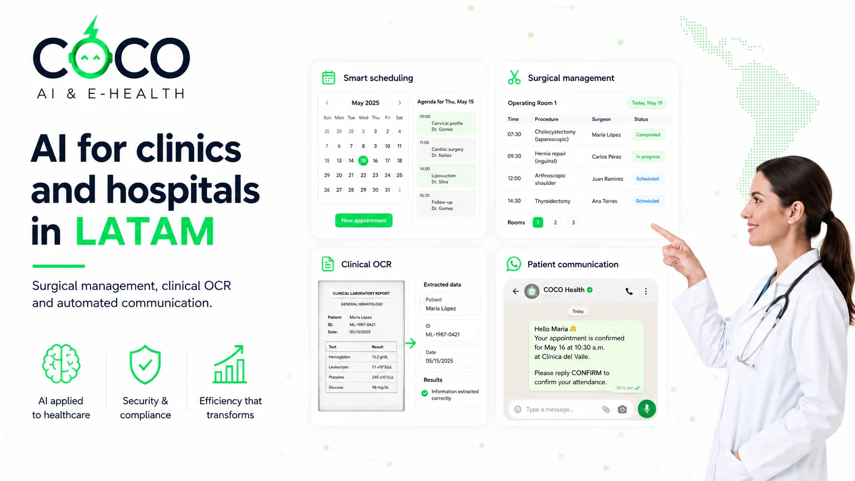 AI for Clinics and Hospitals in LATAM: Less Friction, More Access and Better Operations
