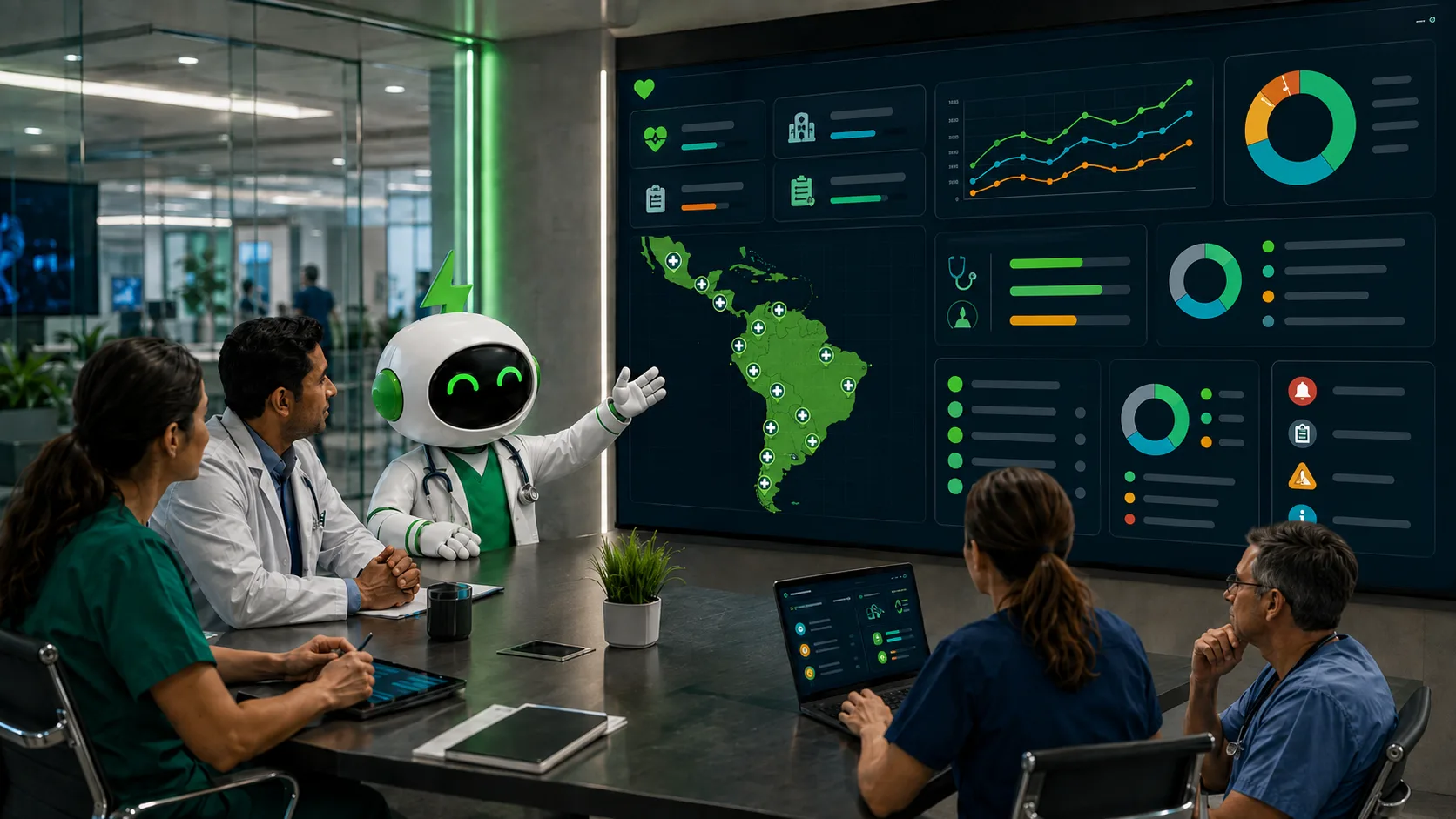 Lean Healthcare e IA en Latinoamérica: cómo mejorar el flujo de atención