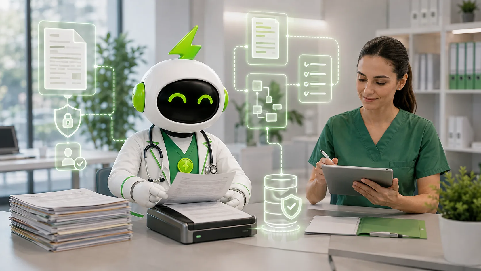 Privacy and Clinical OCR: Preparing Healthcare Data for AI